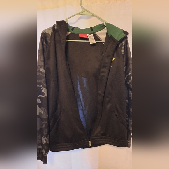 Reebok Black and Green Athletic Jacket Minnesota Wilds - Picture 4 of 12